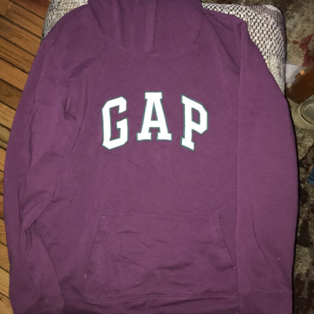 Purple GAP hoodie